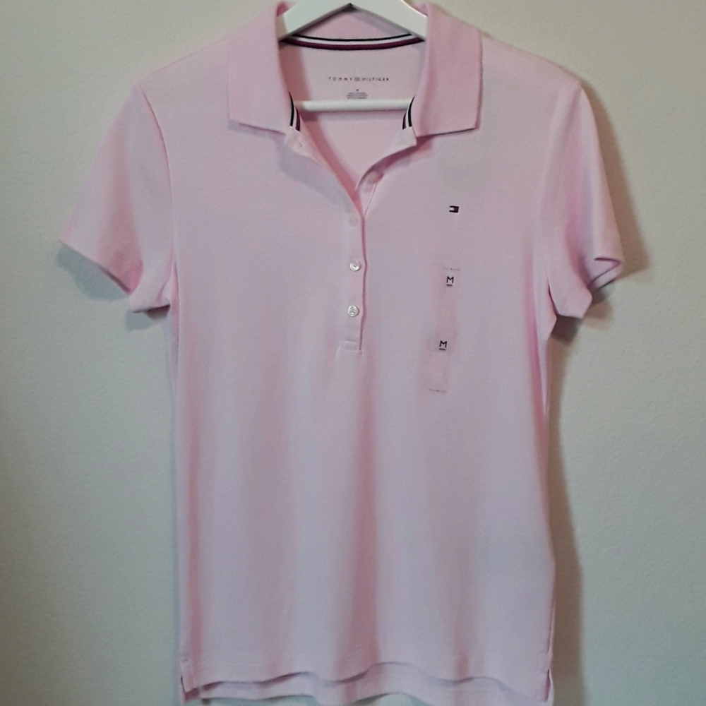 Tommy Hilfiger Pink Shirt NWT - Picture 8 of 8